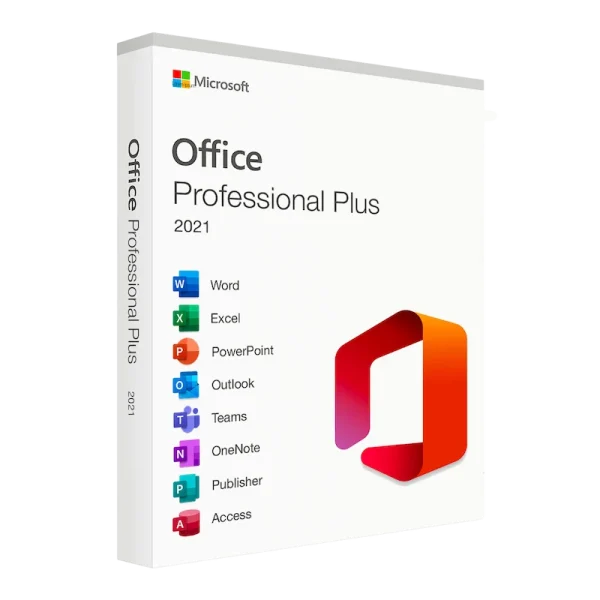 Microsoft Office 2021 Professional Plus - Licencia Retail